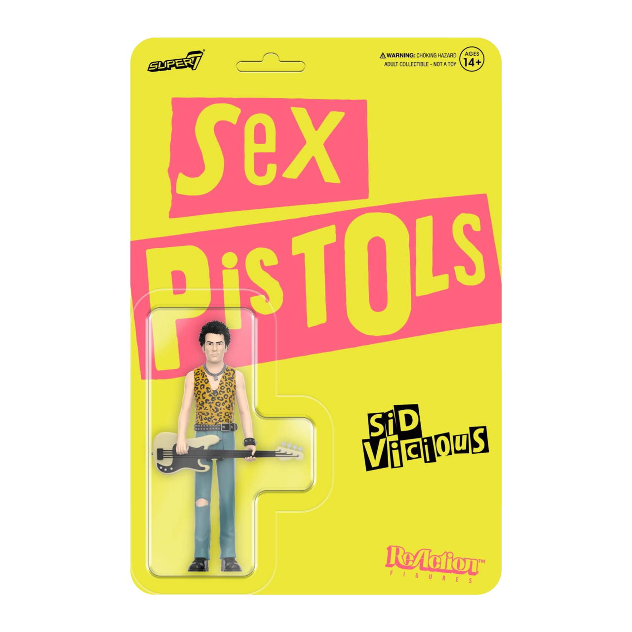 Sex Pistols ReAction Figure Wave 1 - Sid Vicious - Packaging 1