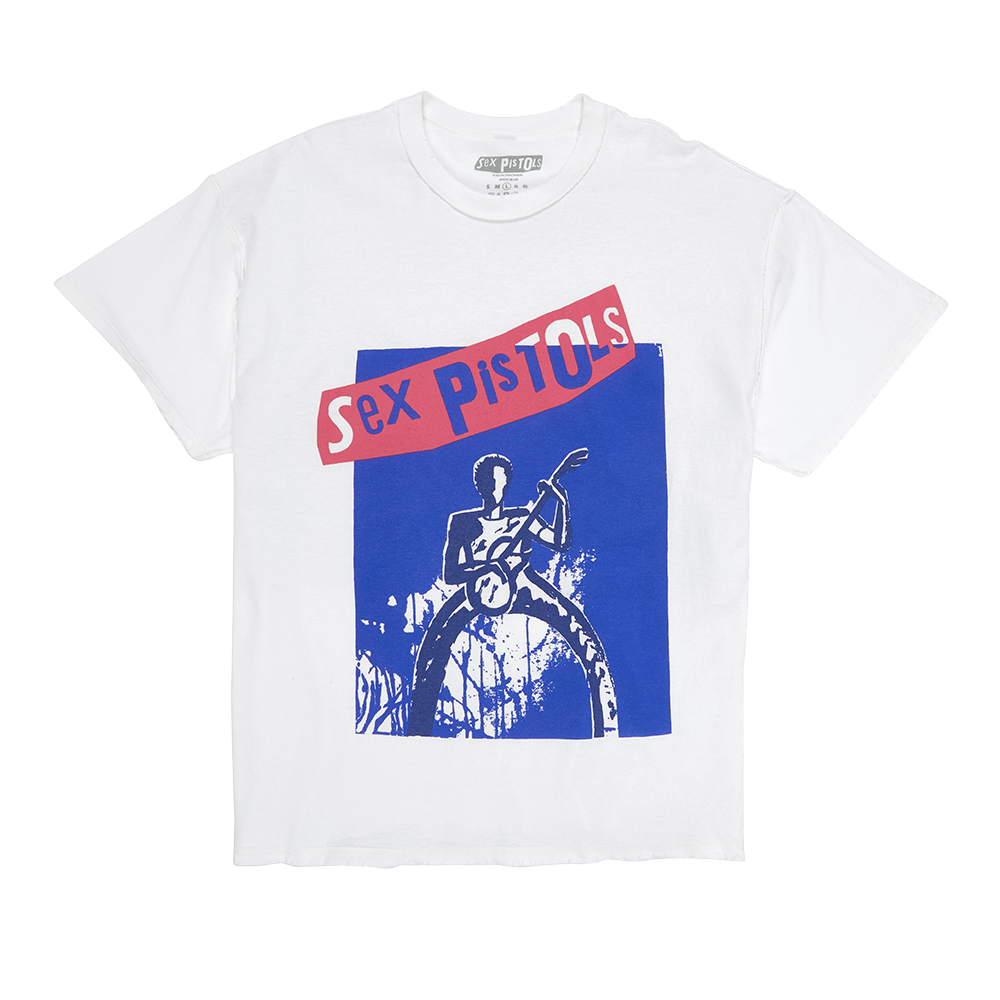 オープニング 大放出セール Sex Pistols Guitar Sketch T-Shirt - Sex Pistols Official Store トップス