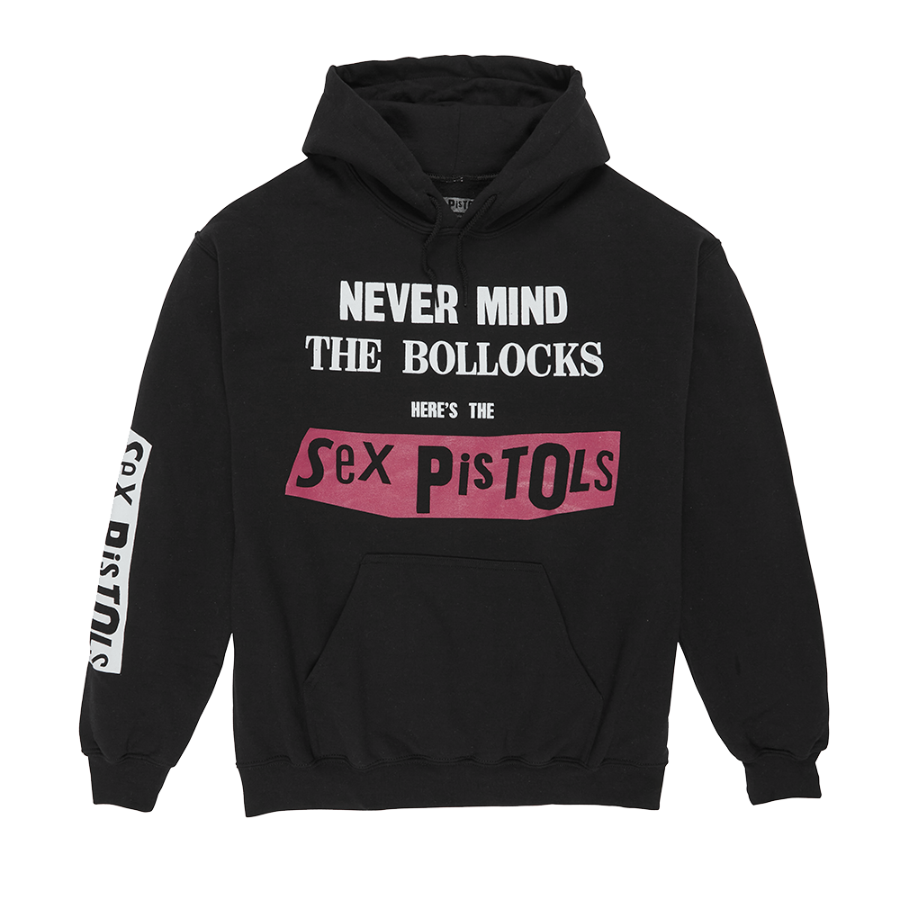 NEVER MIND THE BOLLOCKS BLACK HOODIE - Sex Pistols Official Store NEVER MIND THE BOLLOCKS BLACK HOODIE - Sex Pistols Official Store