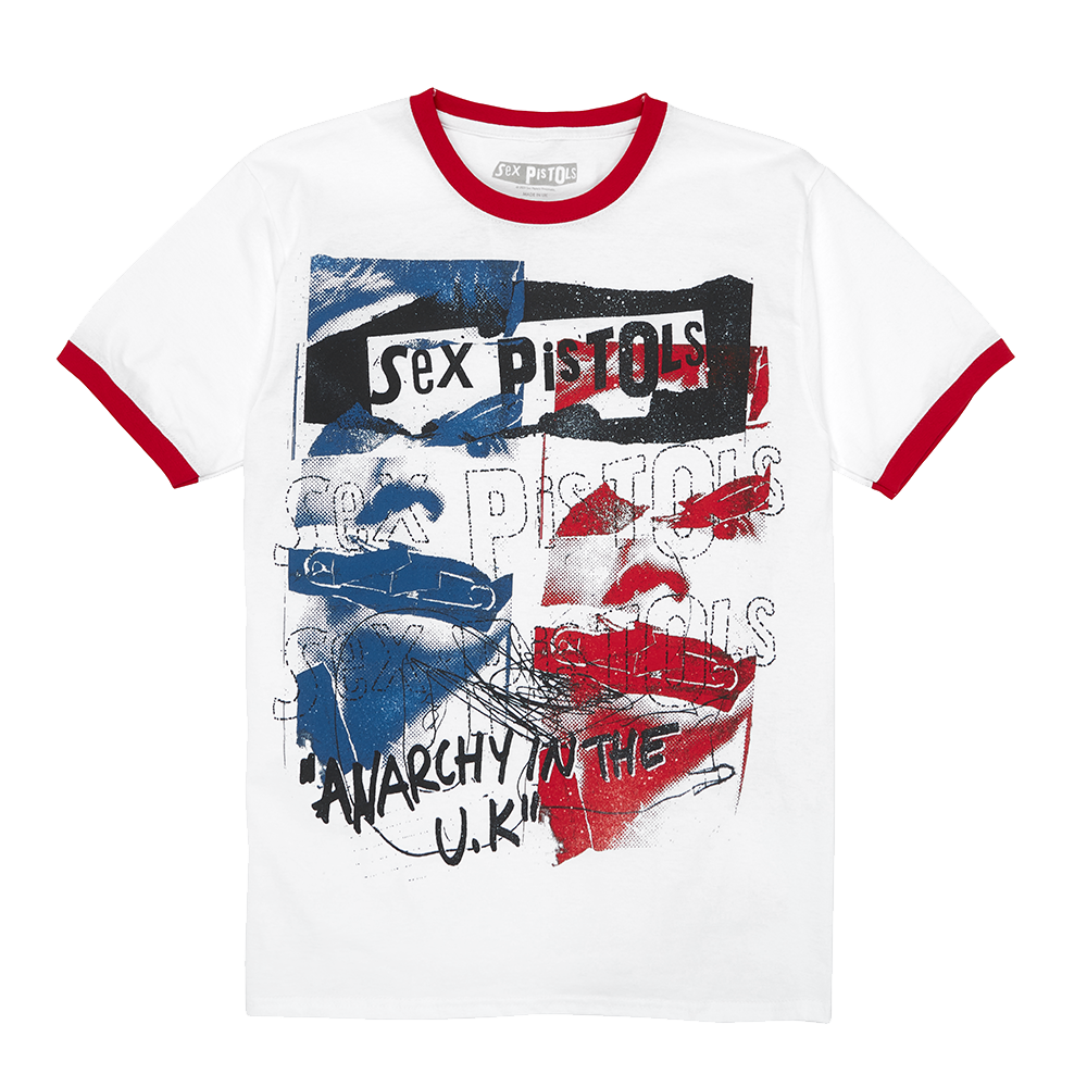 Anarchy in the UK Ringer T-Shirt - Sex Pistols Official Store Anarchy in the UK Ringer T-Shirt - Sex Pistols Official Store
