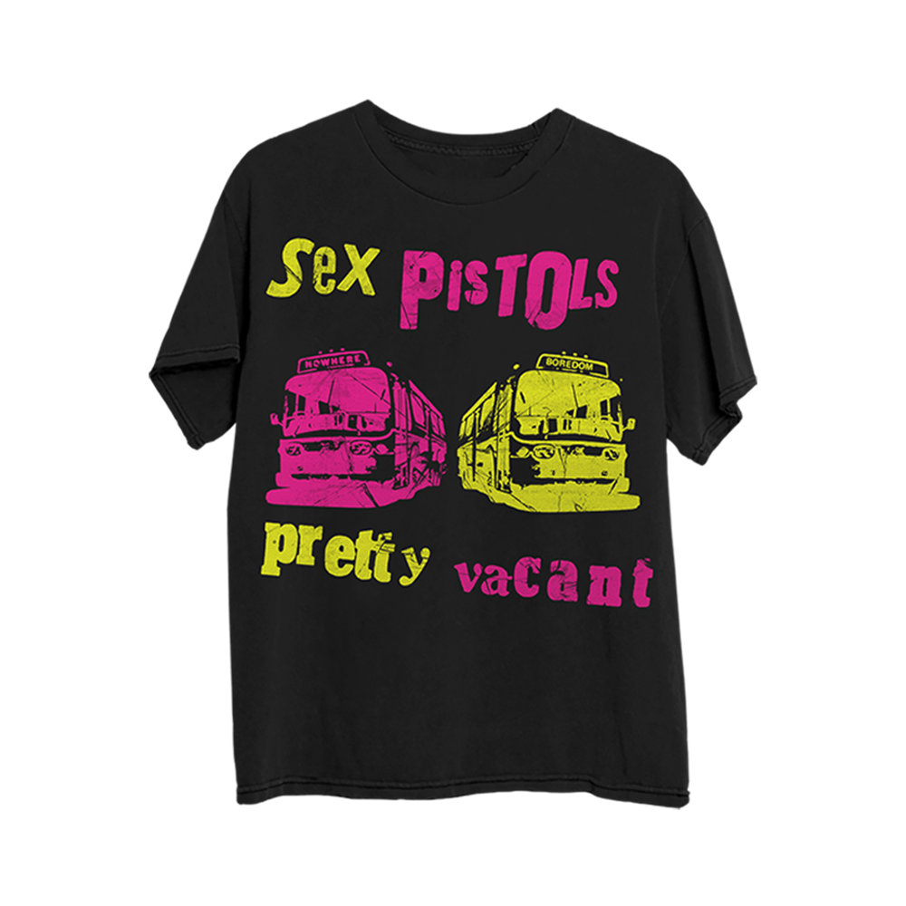 Pretty Vacant Don't Care T-Shirt - Sex Pistols Official Store Pretty Vacant Don't Care T-Shirt - Sex Pistols Official Store