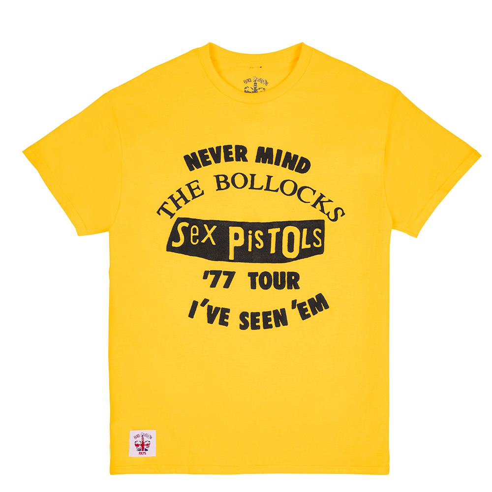 1977 I've Seen 'Em Tour T-Shirt - Sex Pistols Official Store