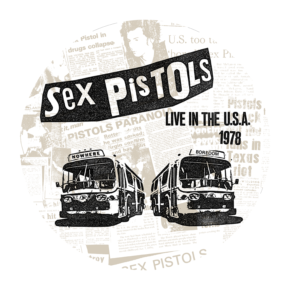 Live In The USA '78 Slipmat - Sex Pistols Official Store