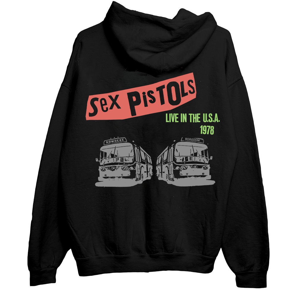 Live in The USA '78 Zip Hoodie - Sex Pistols Official Store Live in The USA '78 Zip Hoodie - Sex Pistols Official Store