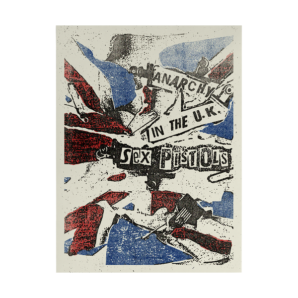 Anarchy In The Uk Flag Poster Sex Pistols Official Store