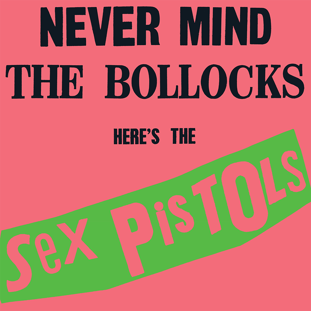Never Mind the Bollocks, Here's the Sex Pistols Clear LP Cover