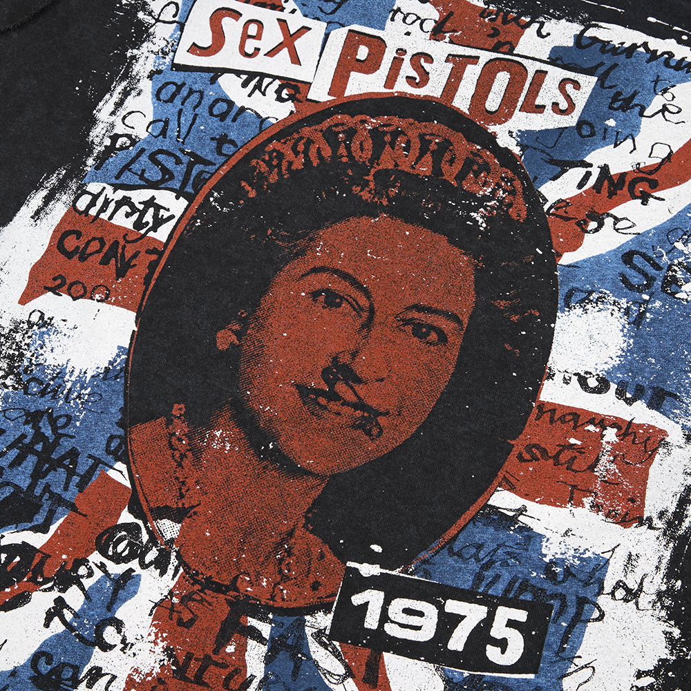 50th Jubilee God Save The Queen Tee Front Detail