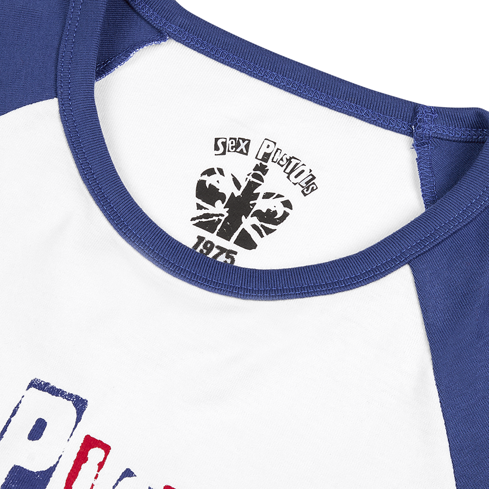 50th Jubilee 1975 Womens Raglan Collar Detail
