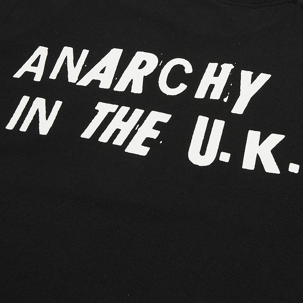 Anarchy in the UK Out Soon Black T-Shirt Back Detail