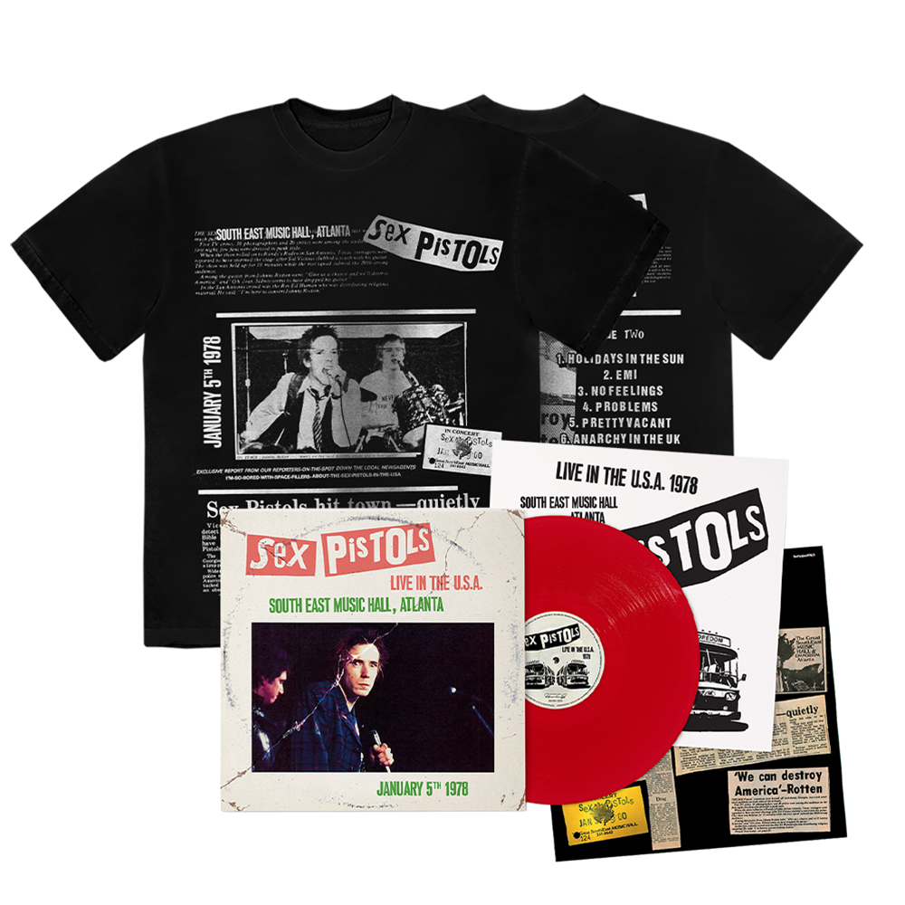 Live In The USA 1978: Atlanta Vinyl + Atlanta Tee