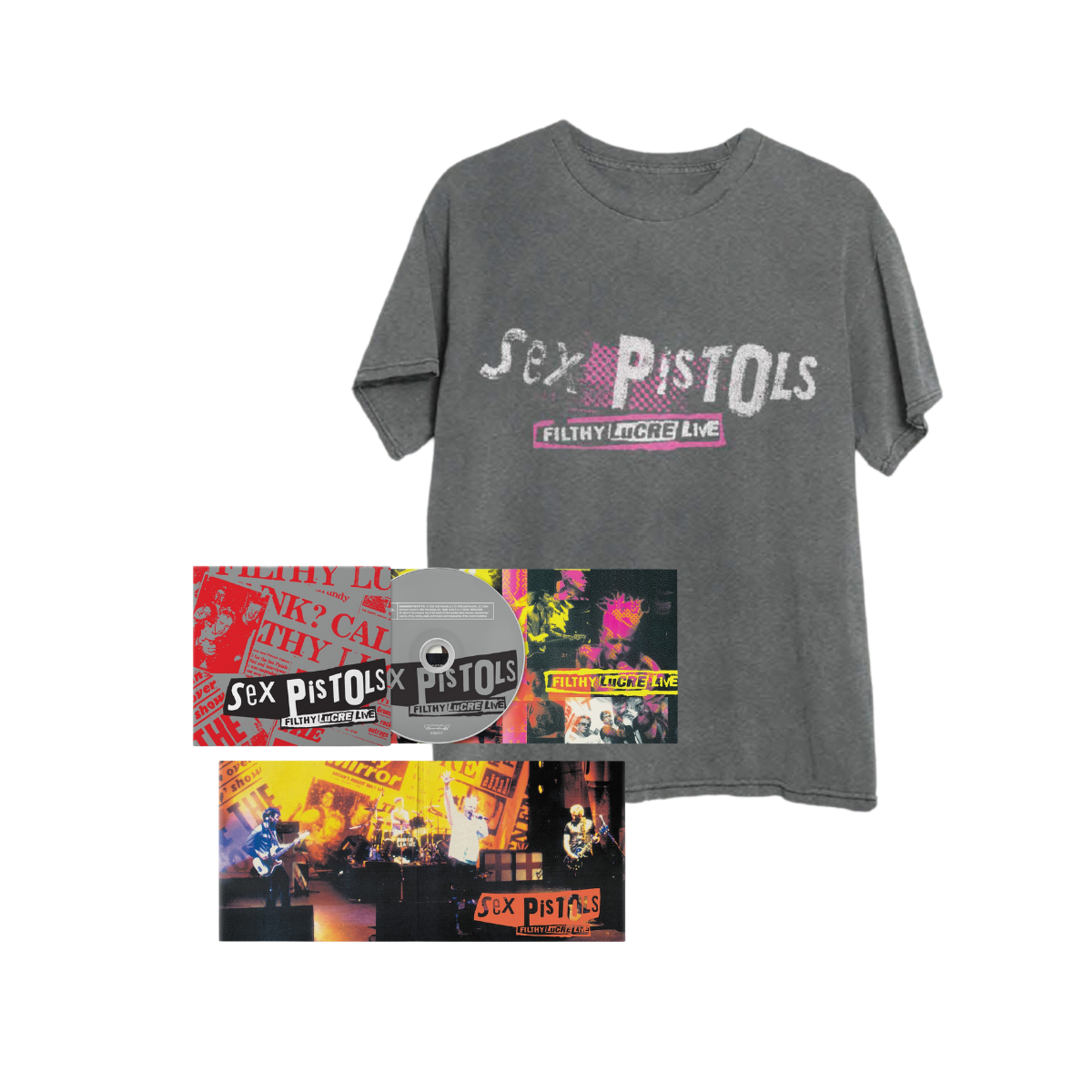Filthy Lucre Expanded (30th Anniversary) CD + Tee Bundle