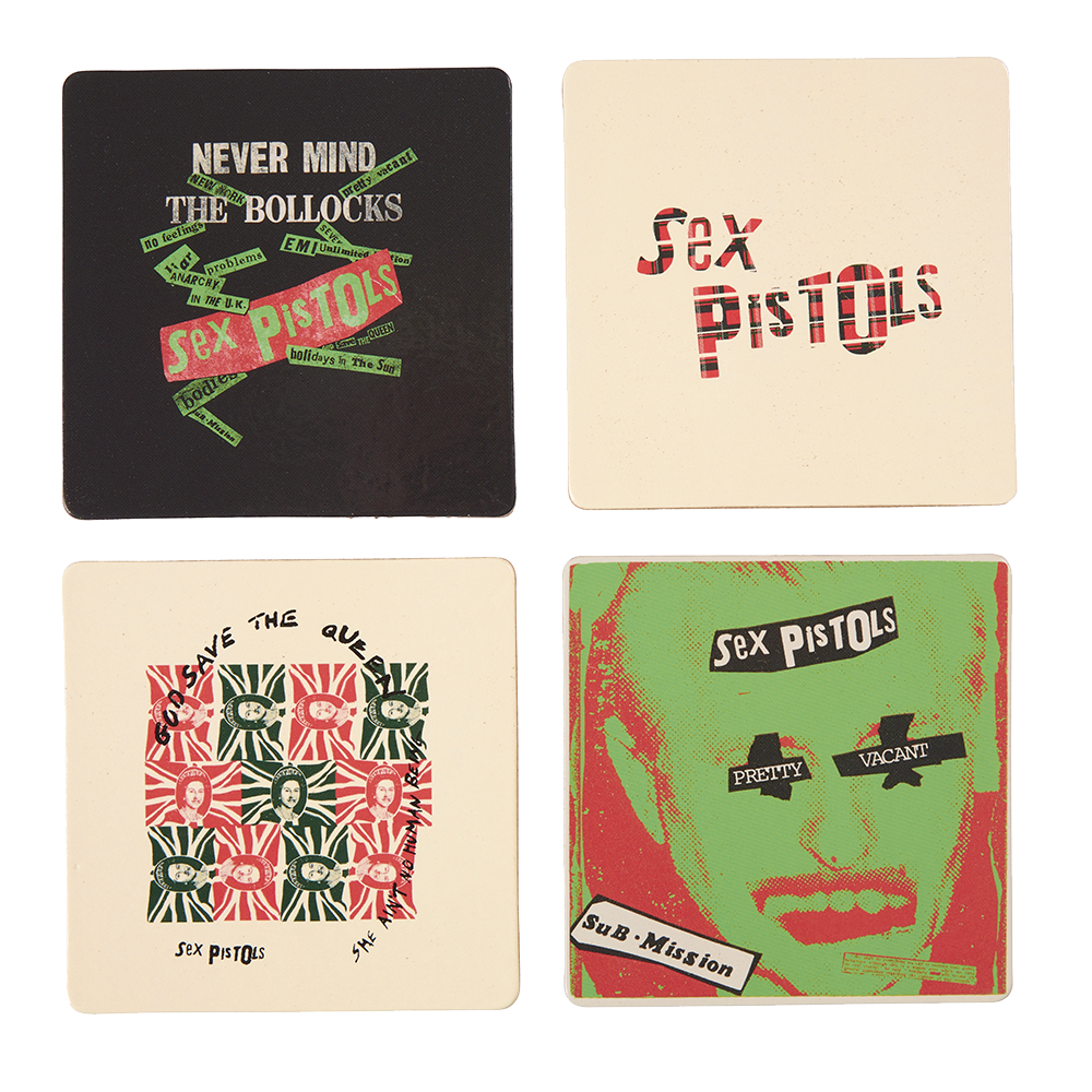 Sex Pistols Coasters 4 