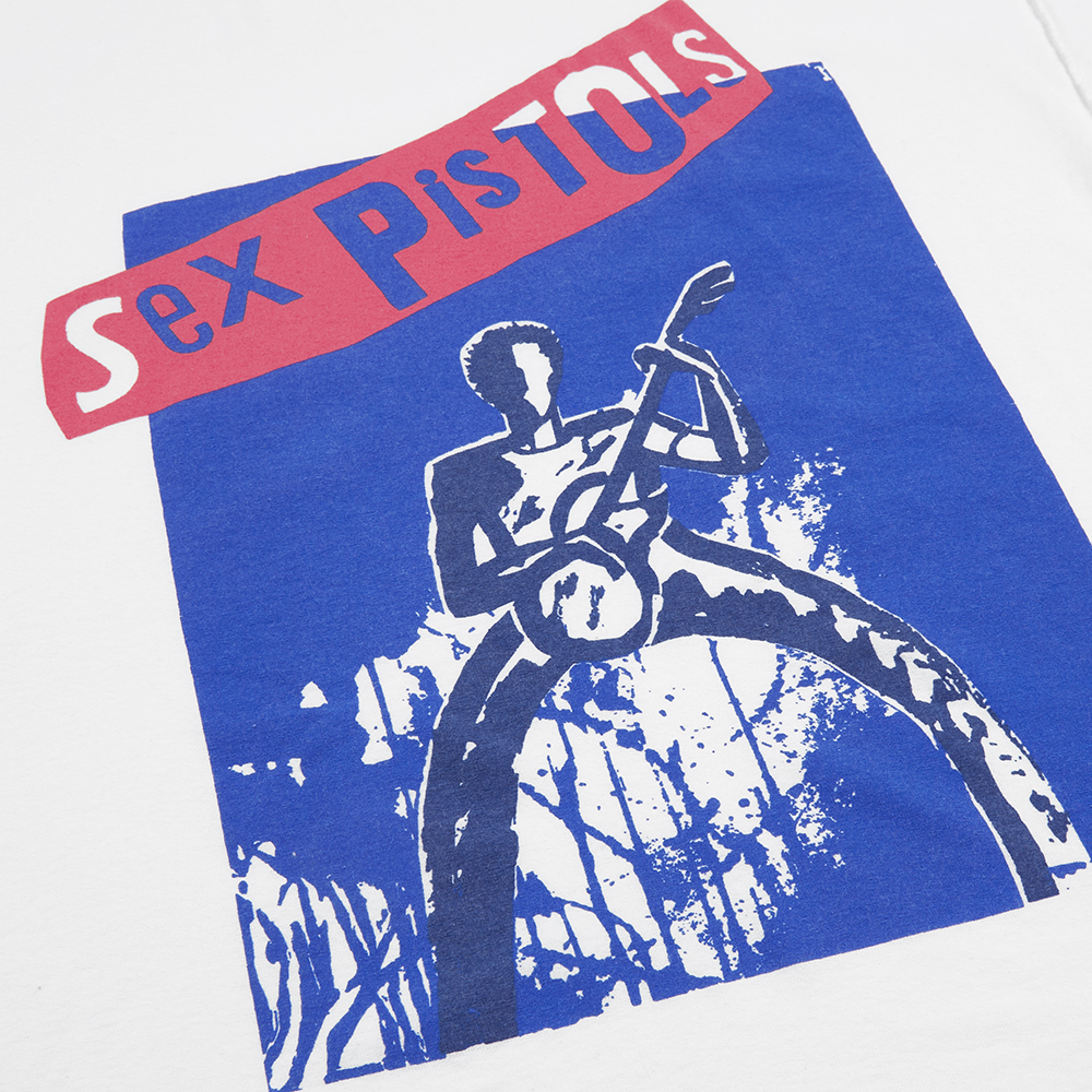 Sex Pistols Guitar Sketch T-Shirt Front Detail 1 