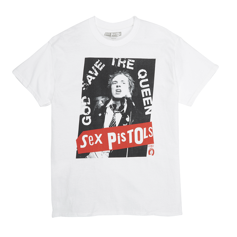 God Save The Queen Photo T-Shirt Front 