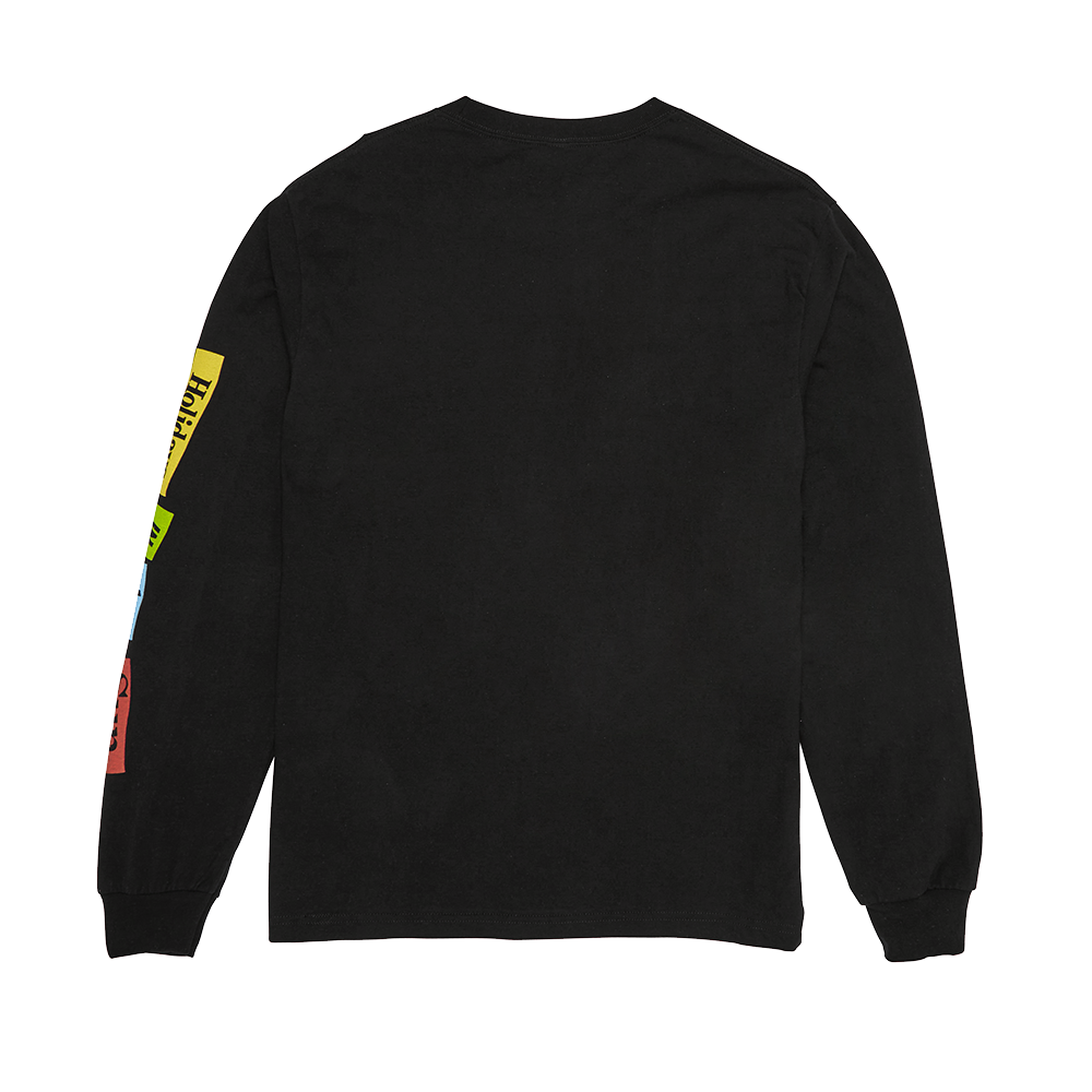 Holidays in the Sun Black Longsleeve Back