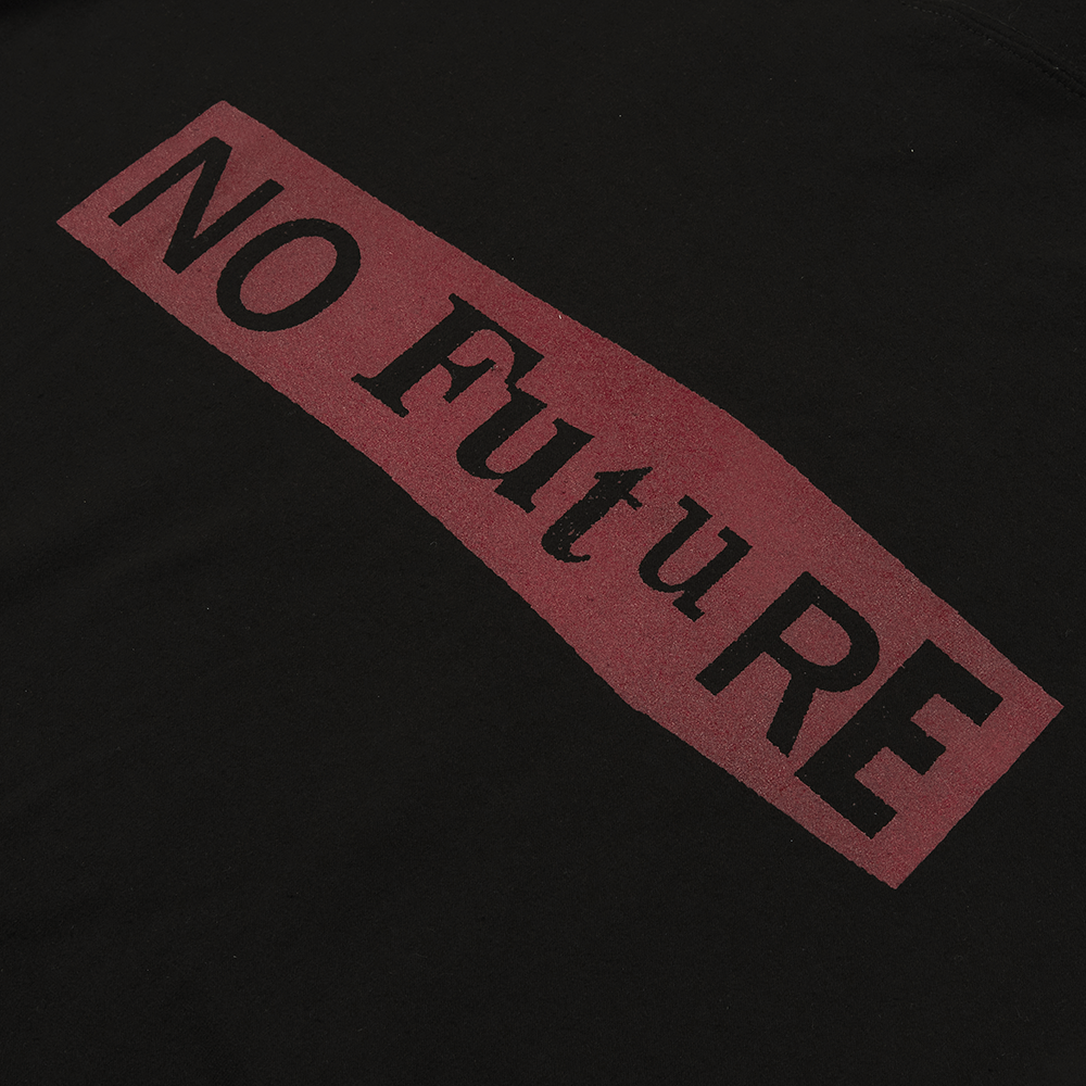 No Future Hoodie Back Detail