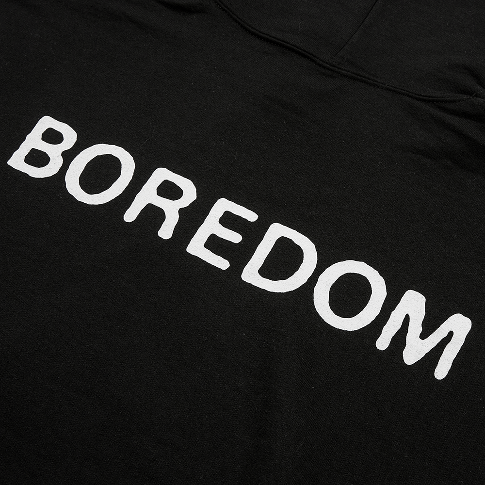 NOWHERE BOREDOM HOODIE Back Detail