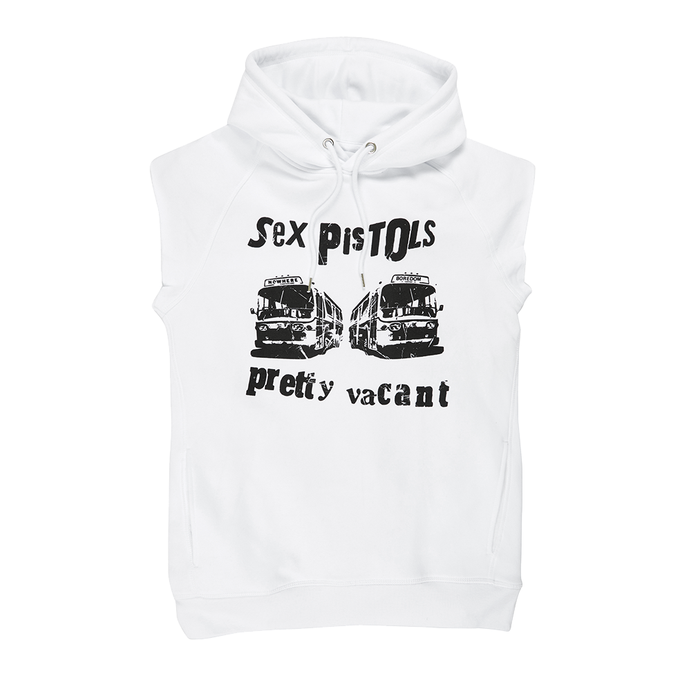 Pretty Vacant Sleeveless Hoodie Front 