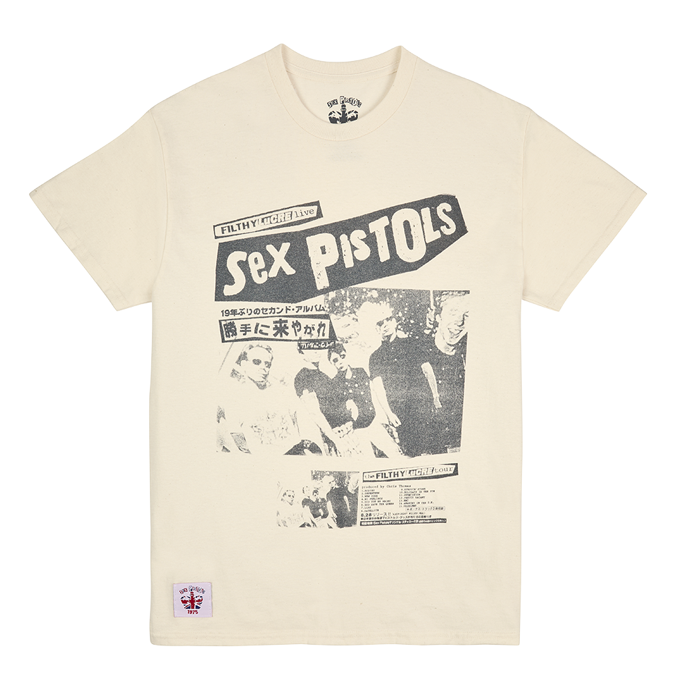 1996 Filthy Lucre Tour T-Shirt Front