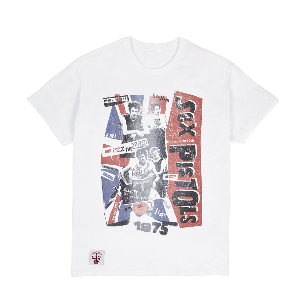 Sex Pistols Tシャツ Medium Amazon.com: The Sex Pistols T Shirt No Future Cover Photo