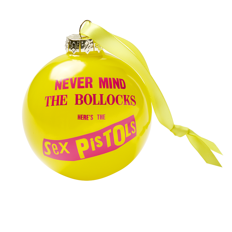 Never Mind the Bollocks Christmas Bauble Ornament