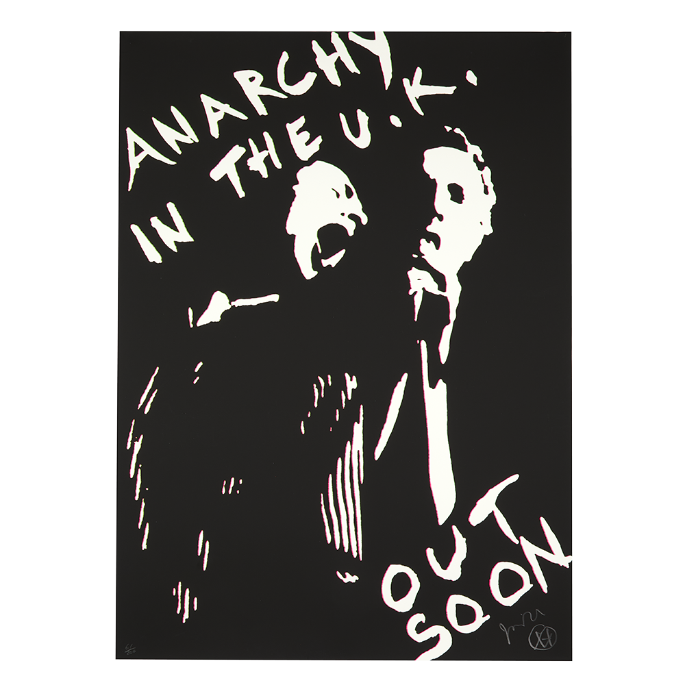 Jamie Reid - Anarchy Out Now Signed Art Prints