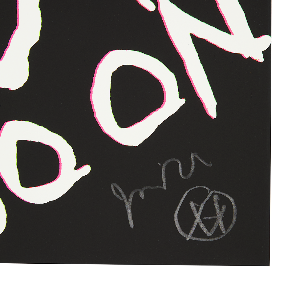 Jamie Reid - Anarchy Out Now Signed Art Prints Detail 1
