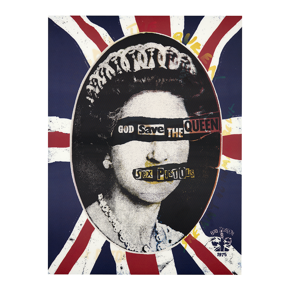 50th God Save The Queen Limited Edition Lenticular Image 1