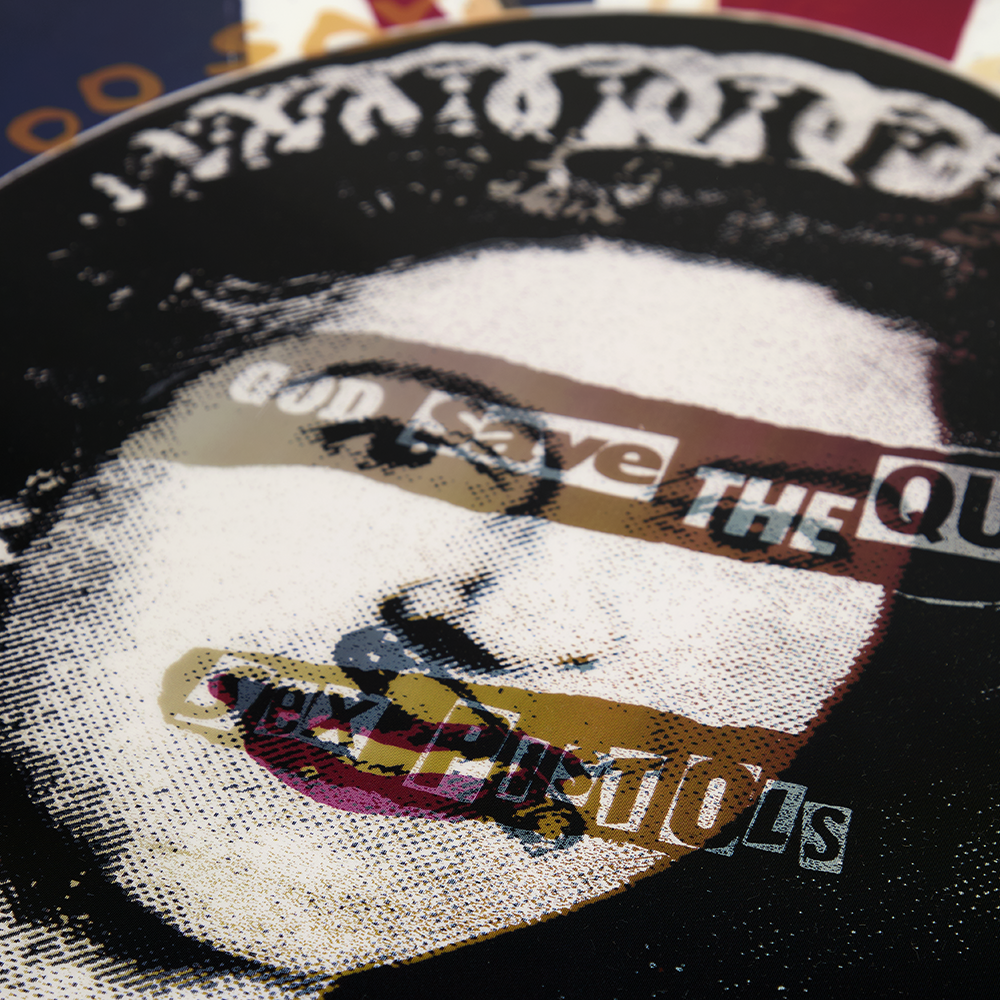 50th God Save The Queen Limited Edition Lenticular Detail