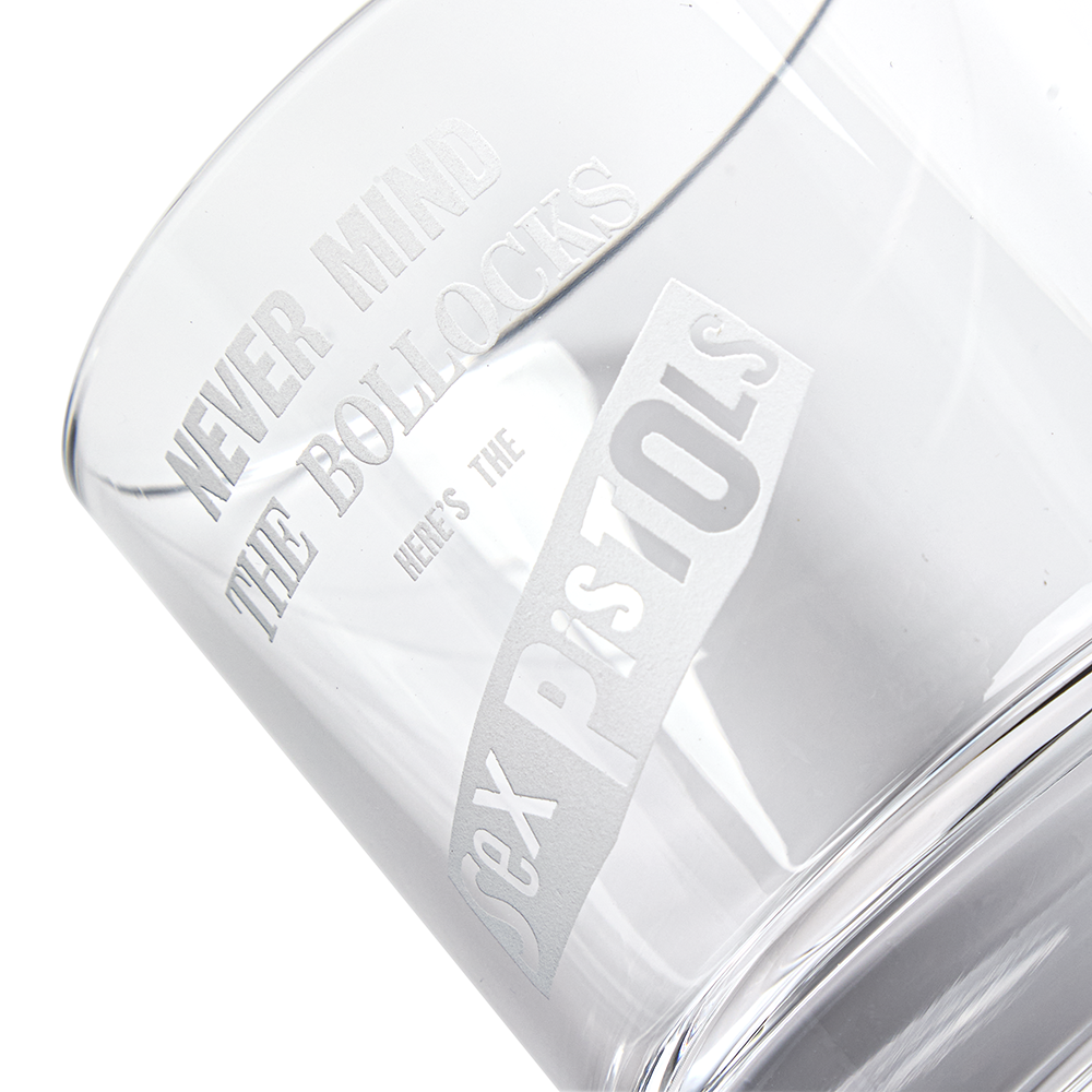 Never Mind the Bollocks Whiskey Glass