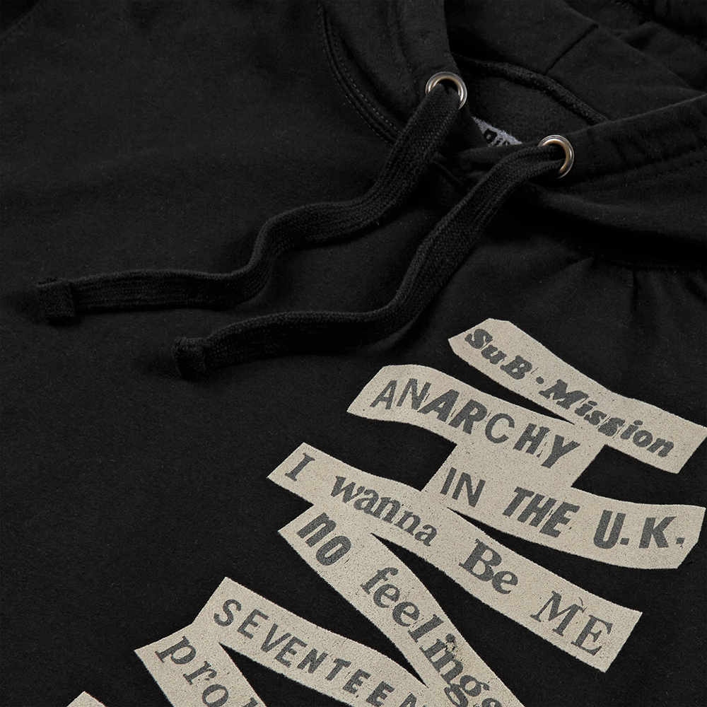 Song Titles Hoodie Front Detail 2 