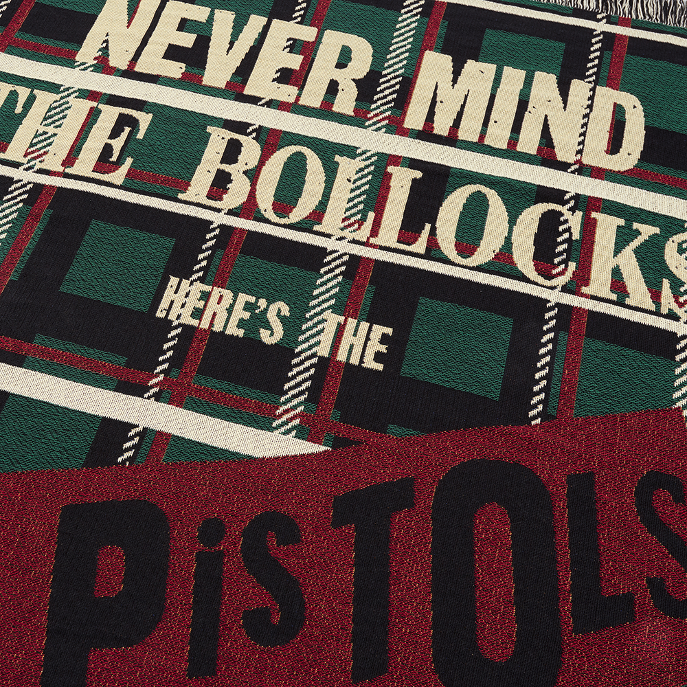 Nevermind The Bollocks Blanket Detail 1 