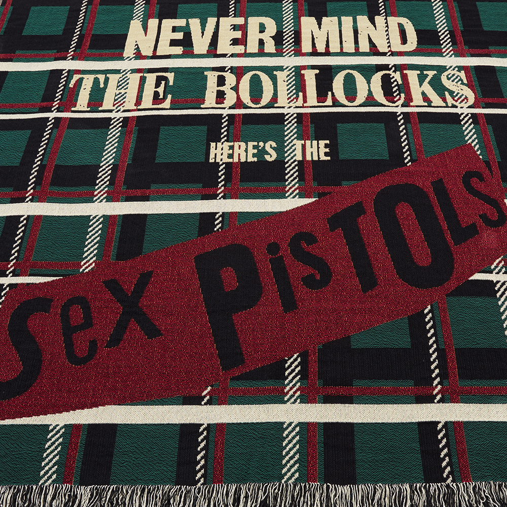 Nevermind The Bollocks Blanket Detail 2 