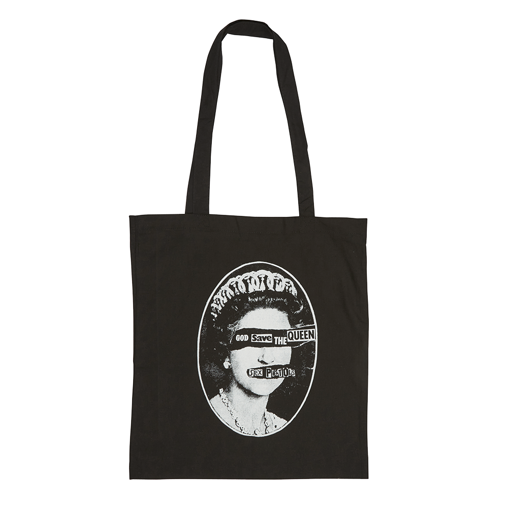 God Save the Queen Tote Bag Front 