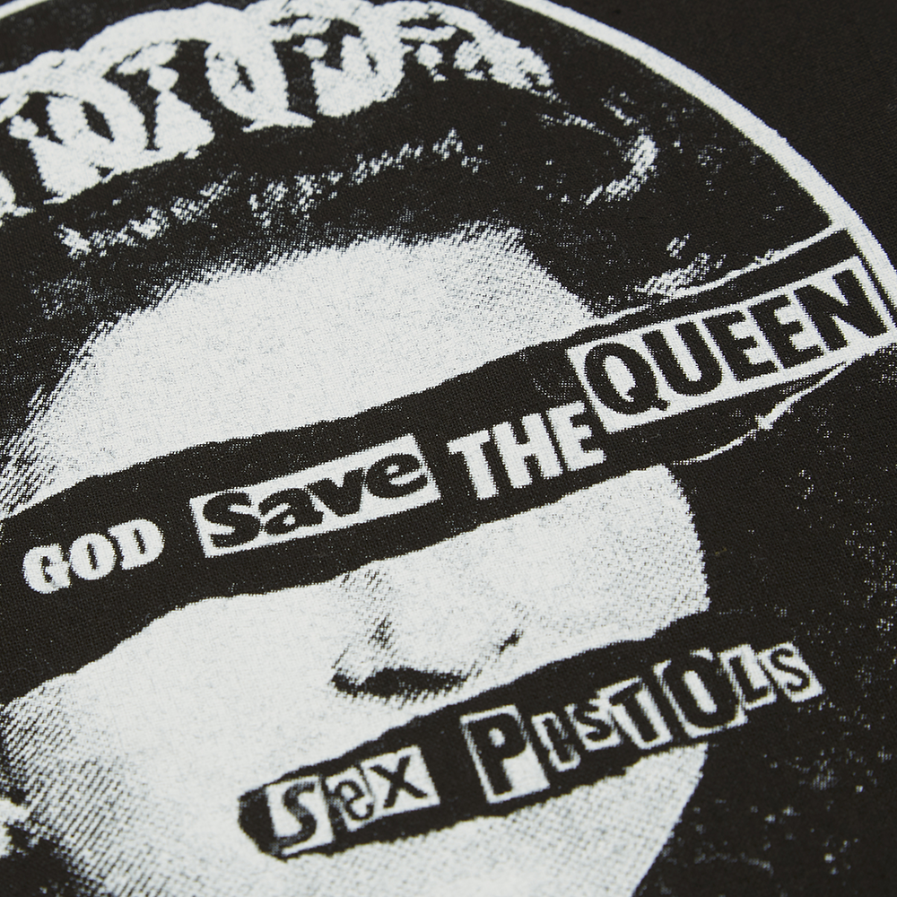 God Save the Queen Tote Bag Front Detail 2 