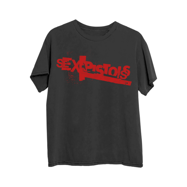 Anarchy In The Uk Black Washed T Shirt Sex Pistols Official Store