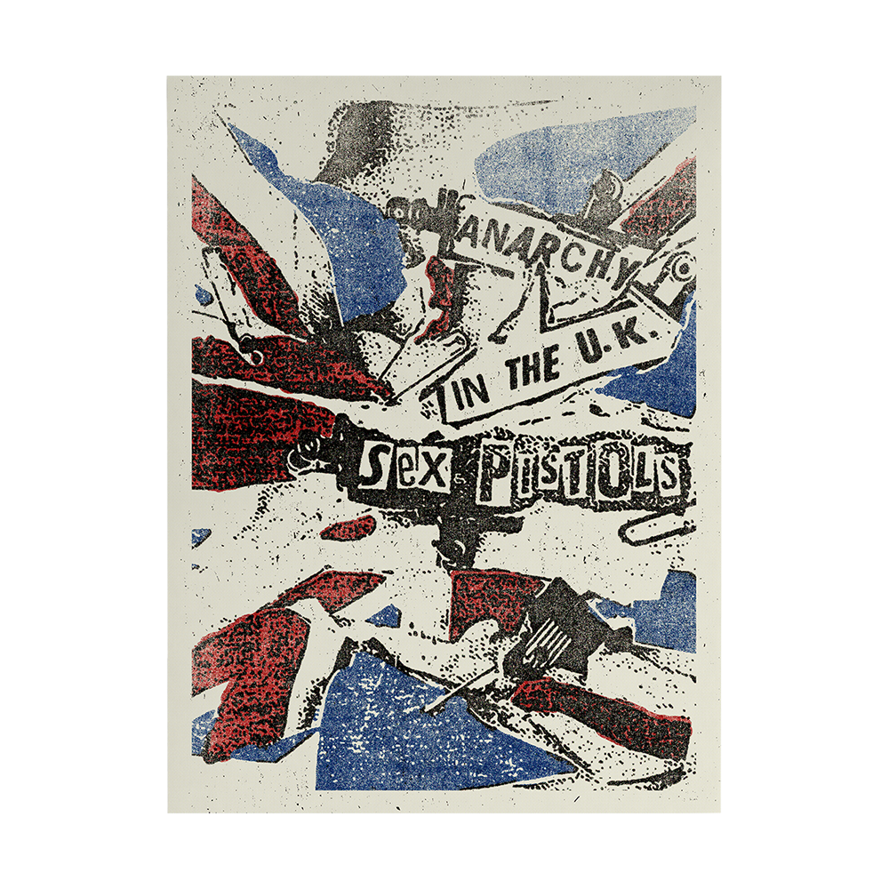 Anarchy in the UK Flag Poster