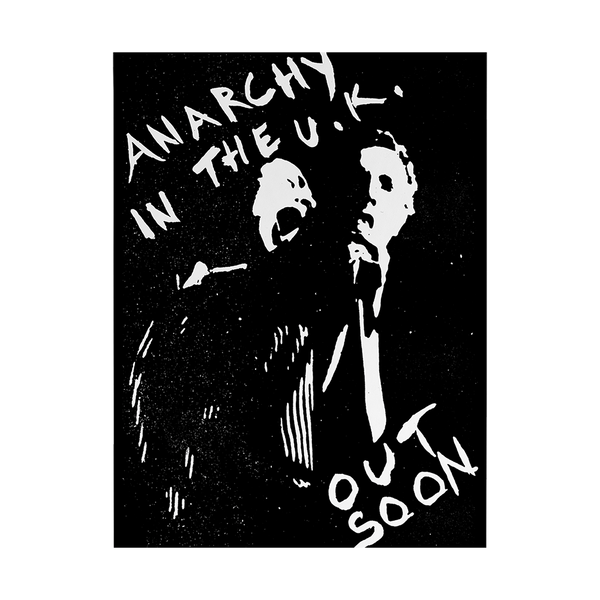 Anarchy In The Uk Out Soon Poster Sex Pistols Official Store