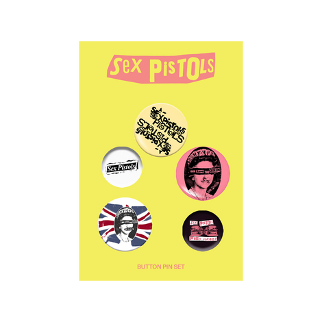 Sex Pistols Button Set